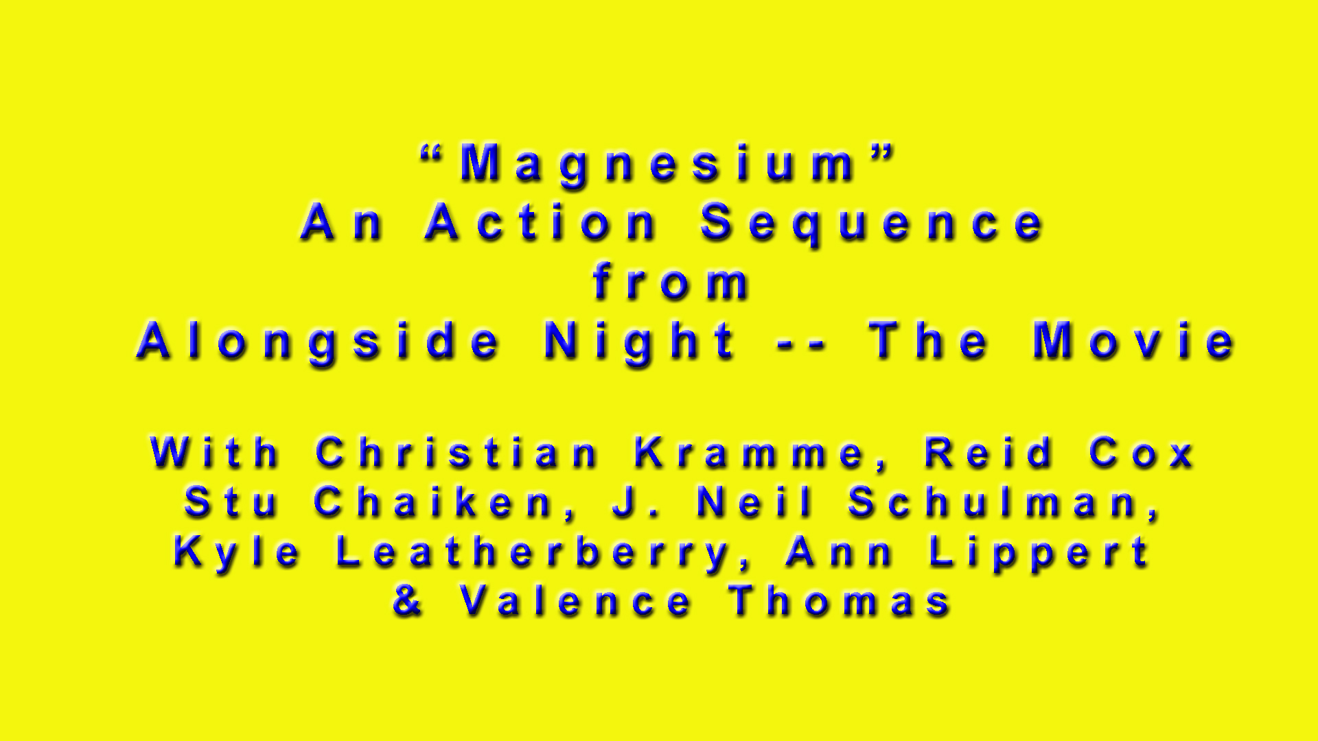 Magnesium Card